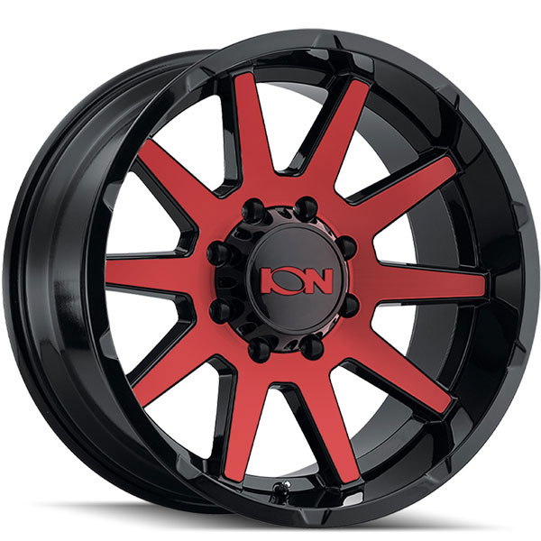 Ion Alloy 143 Gloss Black with Red Tint and Machined Face